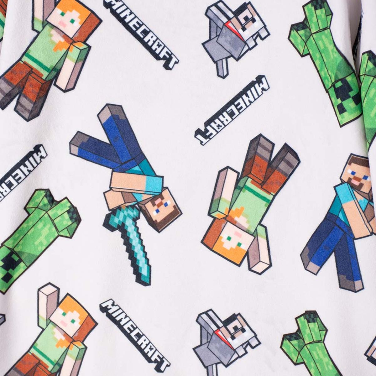 MINECRAFT - Pijama Minecraft con pantalón largo para niño