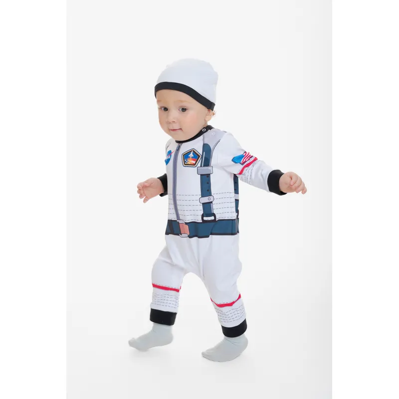 NASA - Pijama Nasa manga larga blanco bebé niño