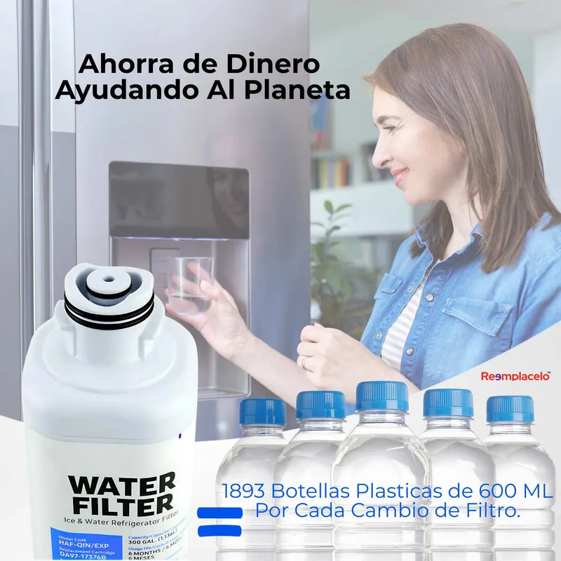 SAMSUNG - Filtro Nevecon Samsung Side by Side Interno DA9717376B HAF QIN EXP