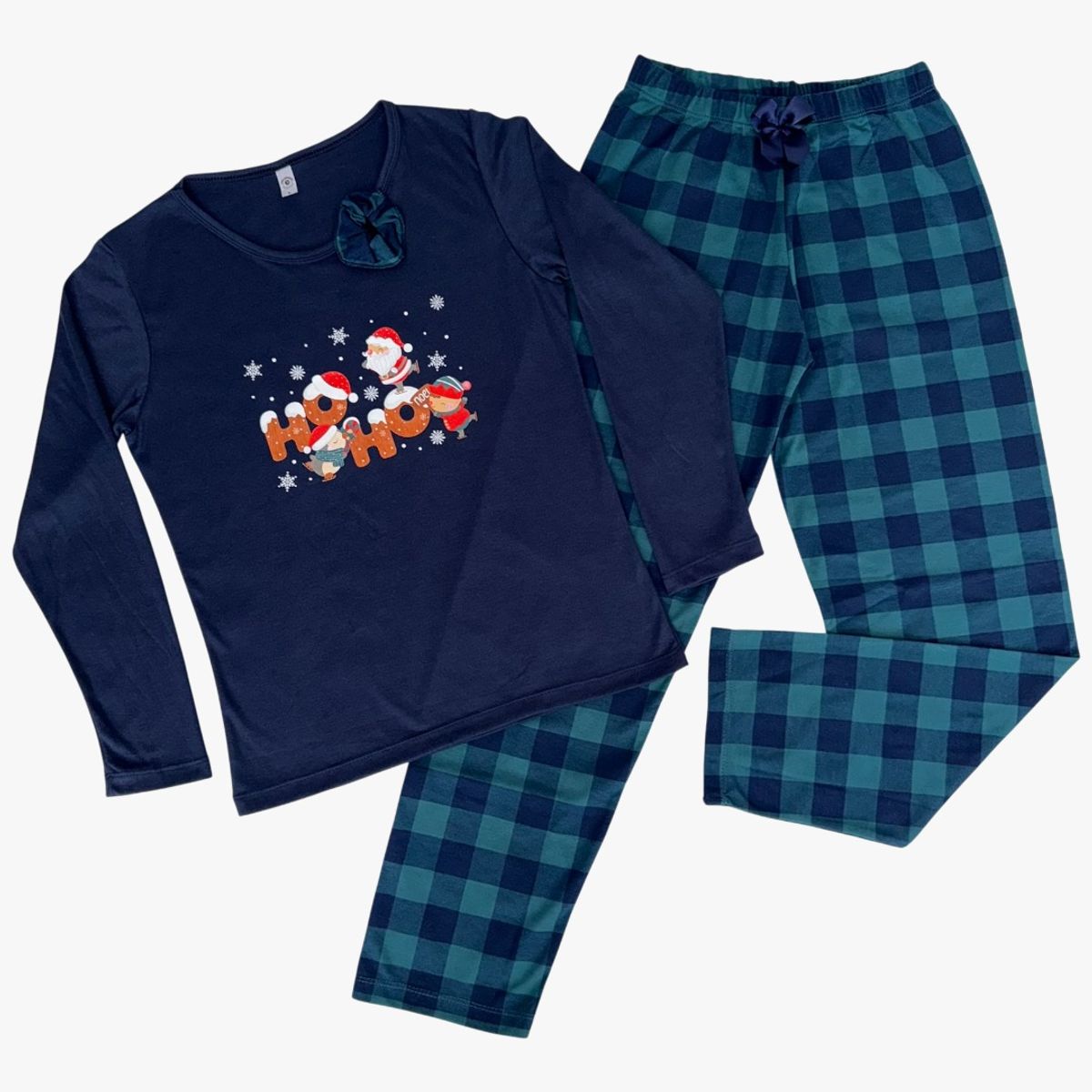 EMPIJAMADAS - PIJAMA NAVIDEÑA MUJER MANGA LARGA