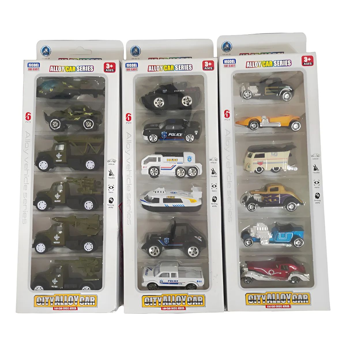 GENERICO - Set Juguetes Carros Niño Héroes Soldados Vehículos