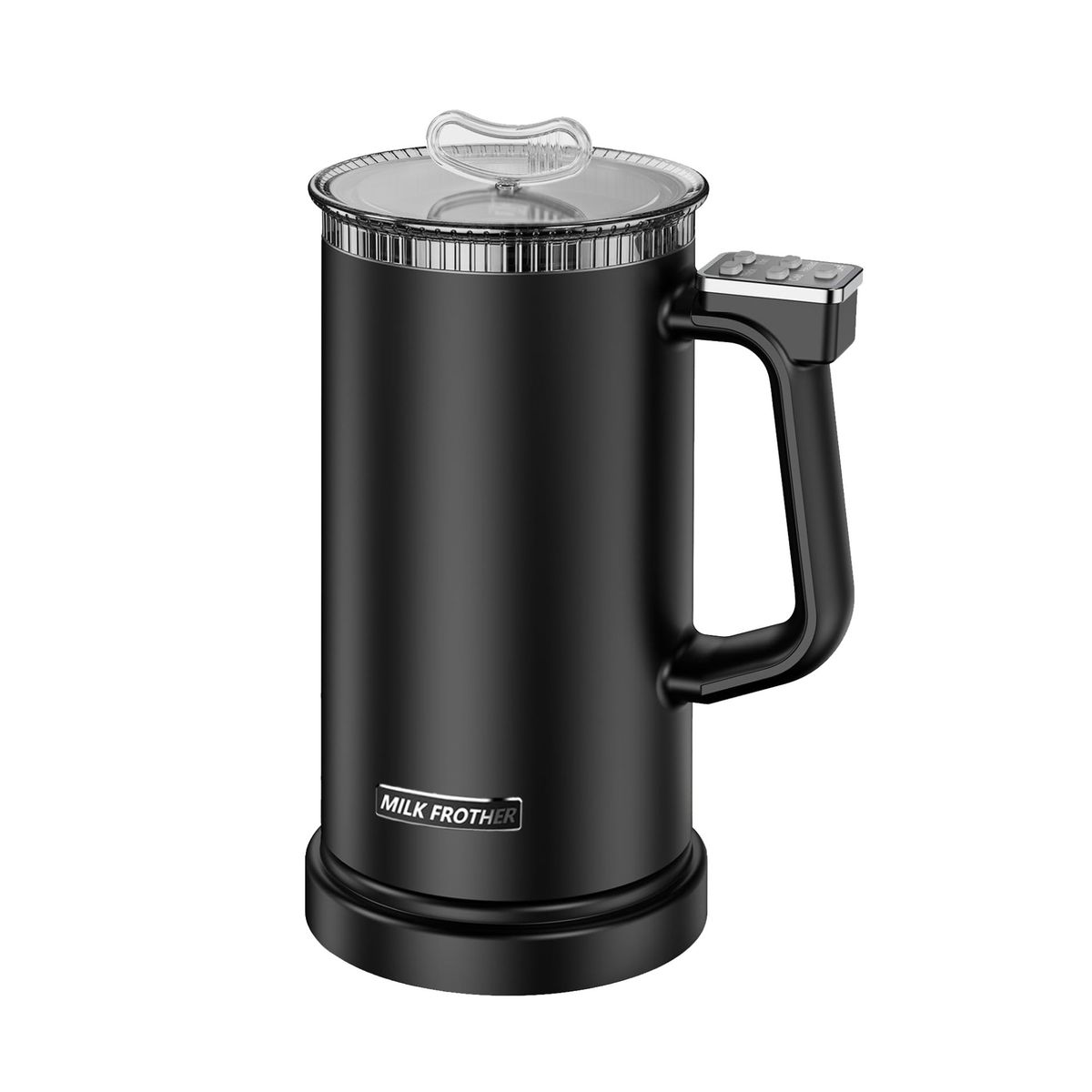 GENERICO - Espumador de Leche Eléctrico 4 en 1 automático Negro