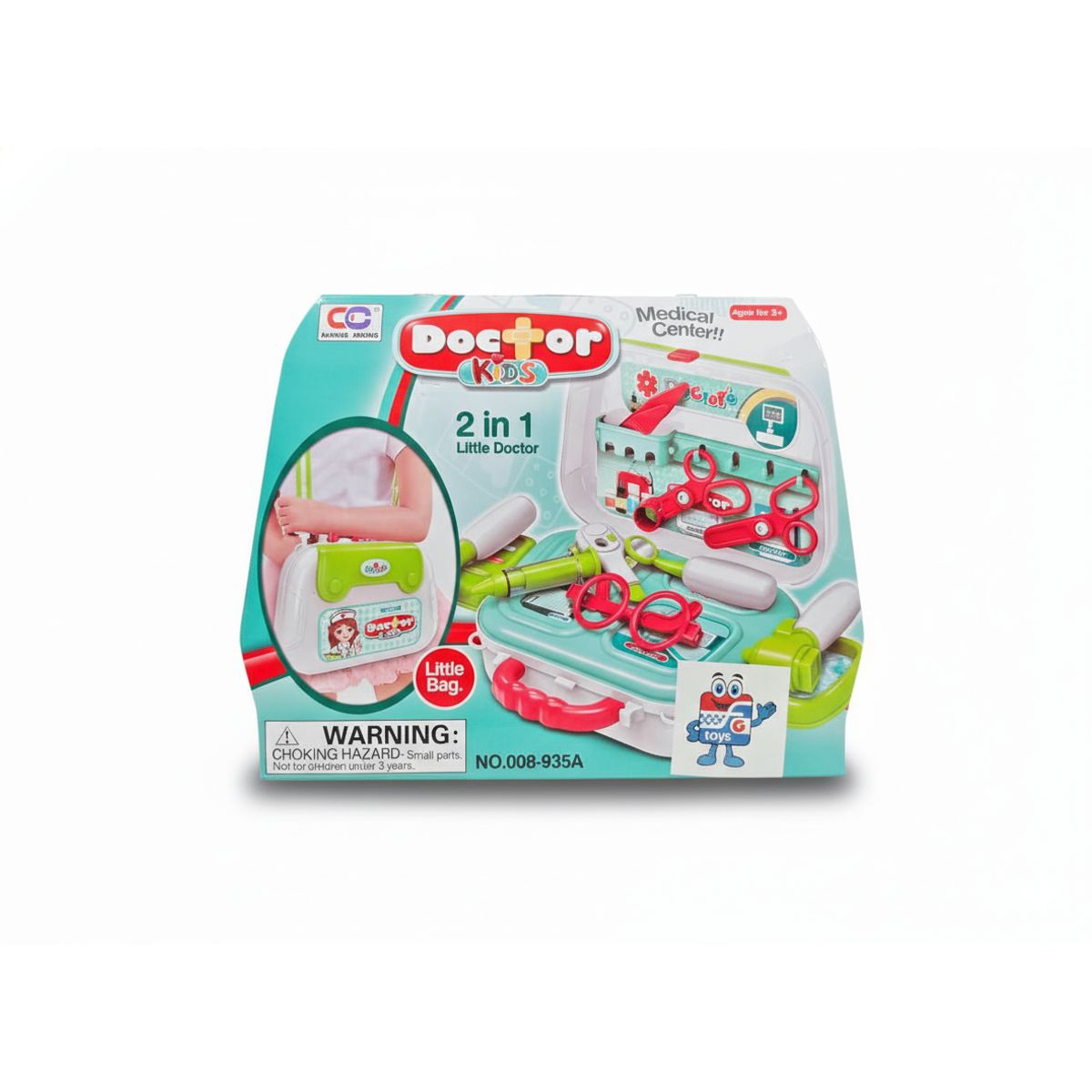 SWISSHOME - MALETA  DOCTOR/ JUGUETE PARA NIÑOS Y NIÑAS +3 AÑOS.