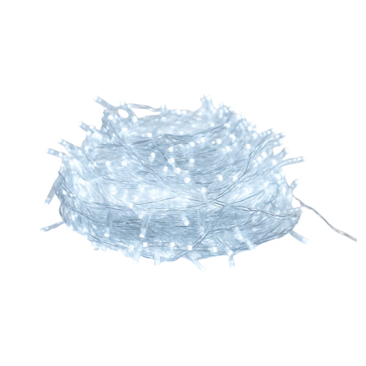 ADQUIERELO YA - Extensión Luz LED Lineal Blanca 200 Luces 14 Metros Cable Transp