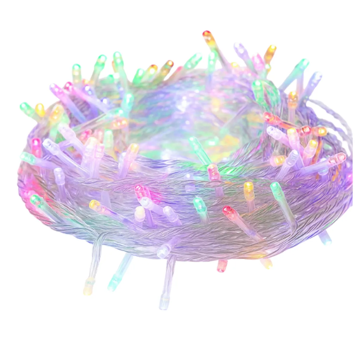 ADQUIERELO YA - Extensión Luz LED Lineal Color 200 Luces 14 Metros Cable Transp 1442