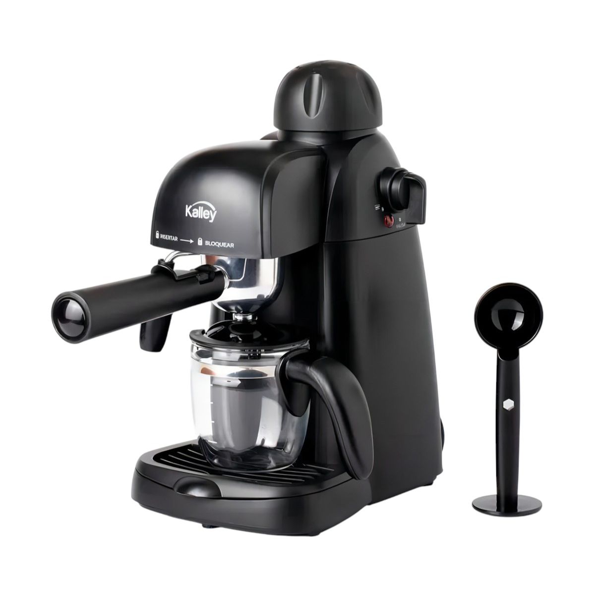 KALLEY - Cafetera Expreso Kalley K-ex35 Semi Automática Negra