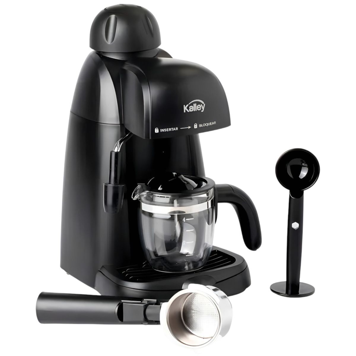 KALLEY - Cafetera Expreso Kalley K-ex35 Semi Automática Negra