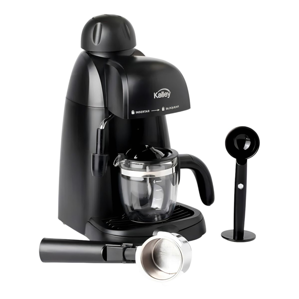 KALLEY - Cafetera Expreso Kalley K-ex35 Semi Automática Negra