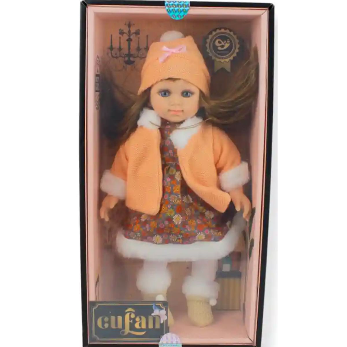 SWISSHOME - MUÑECA DE INVIERNO JUGUETE PARA NIÑAS +3 AÑOS