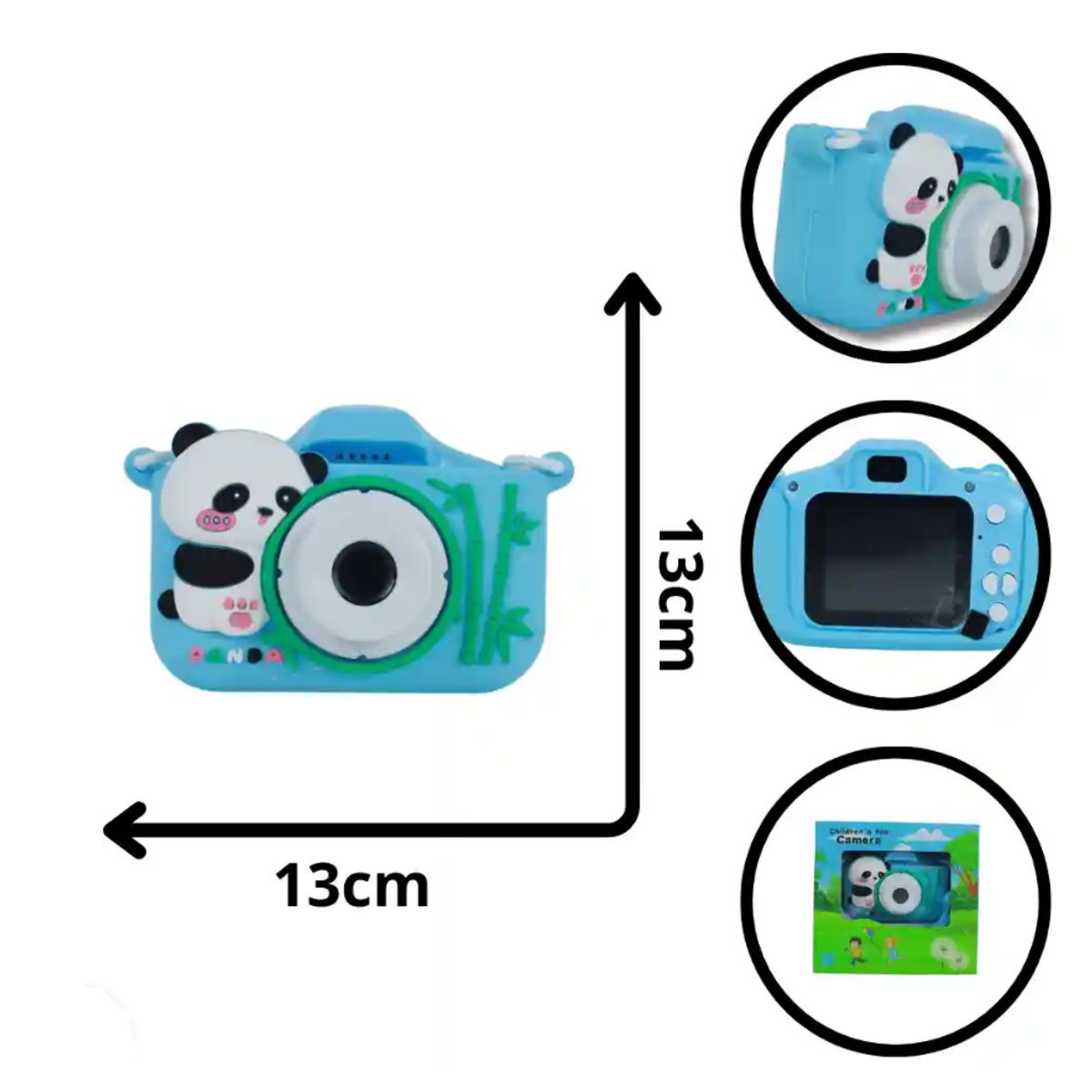 SWISSHOME - CAMARA INFANTIL JUGUETE NIÑOS Y NIÑAS +3 AÑOS