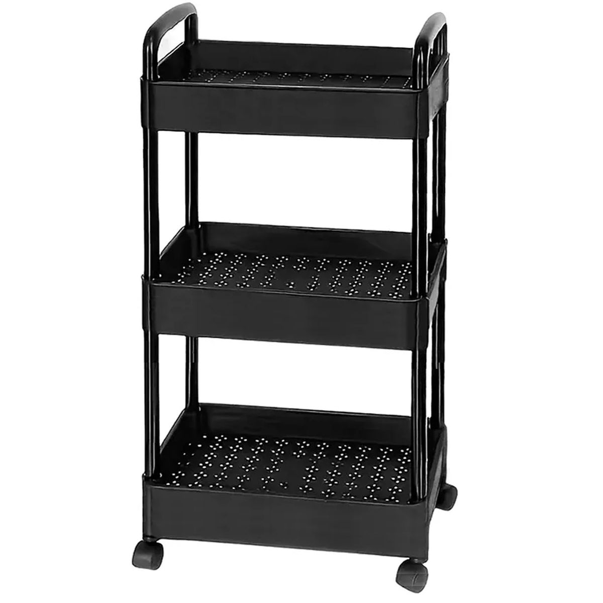 ONE PIXEL - Carrito Organizador De Cocina 3 Niveles Con Ruedas Multiusos