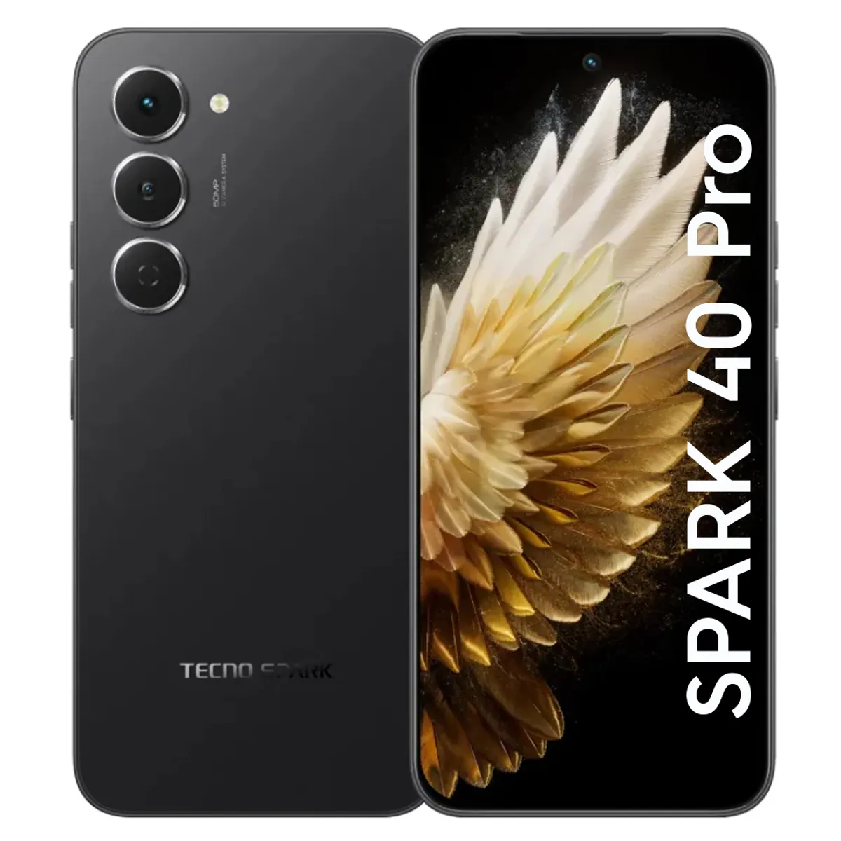 TECNO MOBILE - Tecno Spark 40 PRO 256GB 8GB Negro