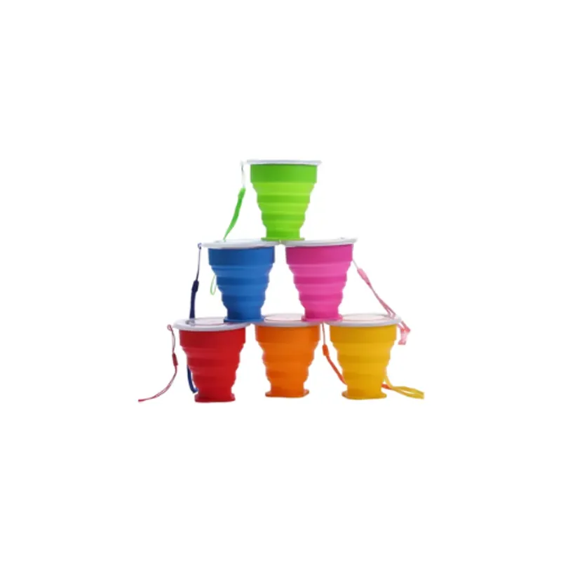 AFM - Vaso De Silicona Plegable Ecológico Viajes Oficina Casa