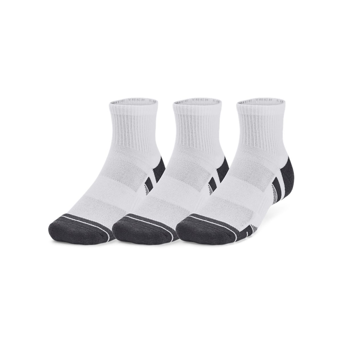 UNDER ARMOUR - Medias Hombre Under Armour Prfrmnc Tech 3Pk Qtr Blanco UNDER ARMOUR