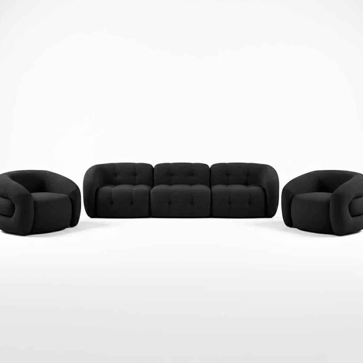 GENERICO - Juego de Sala moderna y elegante iconica Roxbury de Betcompras