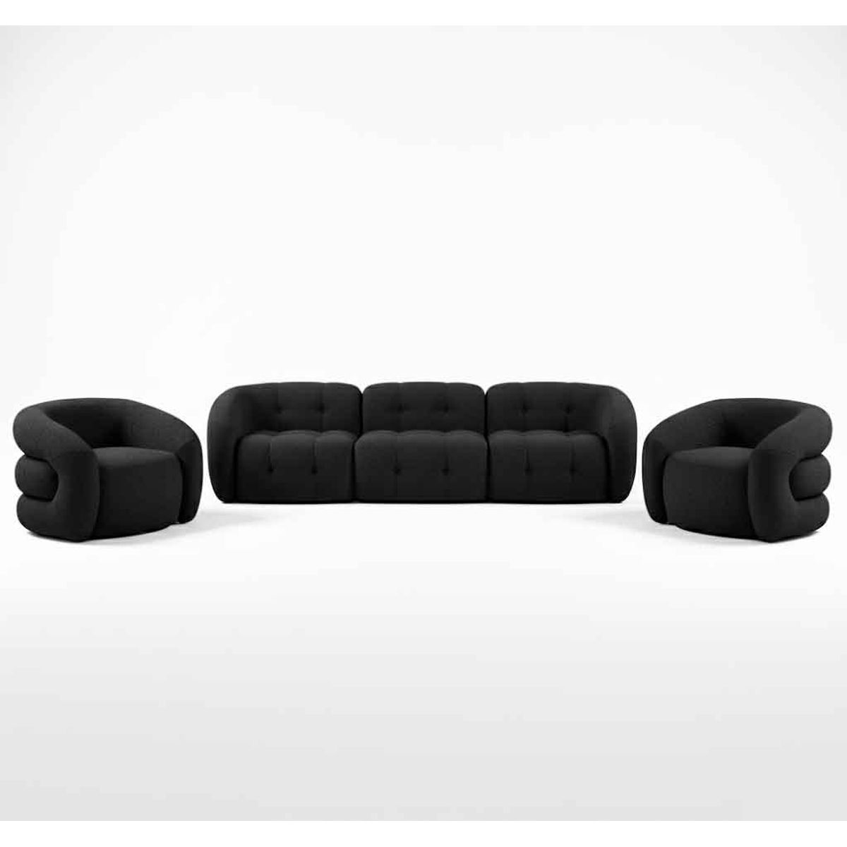 GENERICO - Juego de Sala moderna y elegante iconica Roxbury de Betcompras