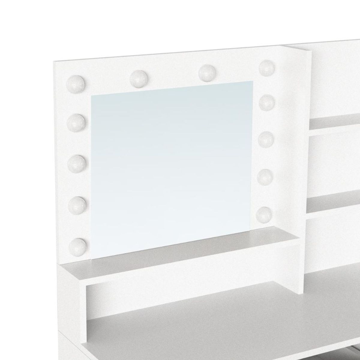 RTA DESIGN - Tocador con Luces Led Aura Blanco Mate