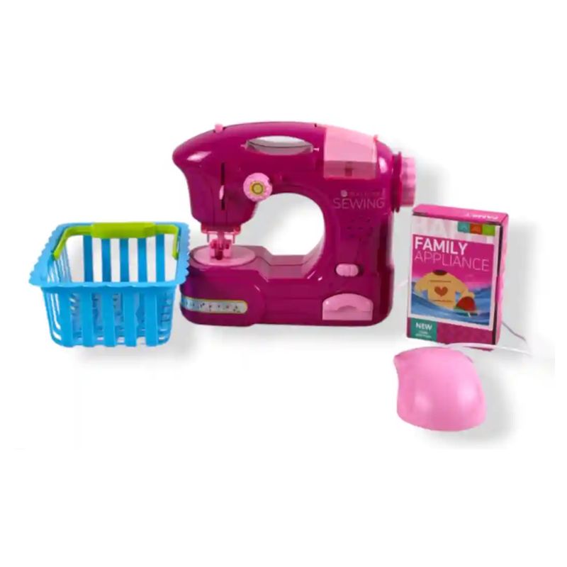 SWISSHOME - JUGUETE MAQUINA DE COSER Y CANASTA NIÑAS +3 AÑOS