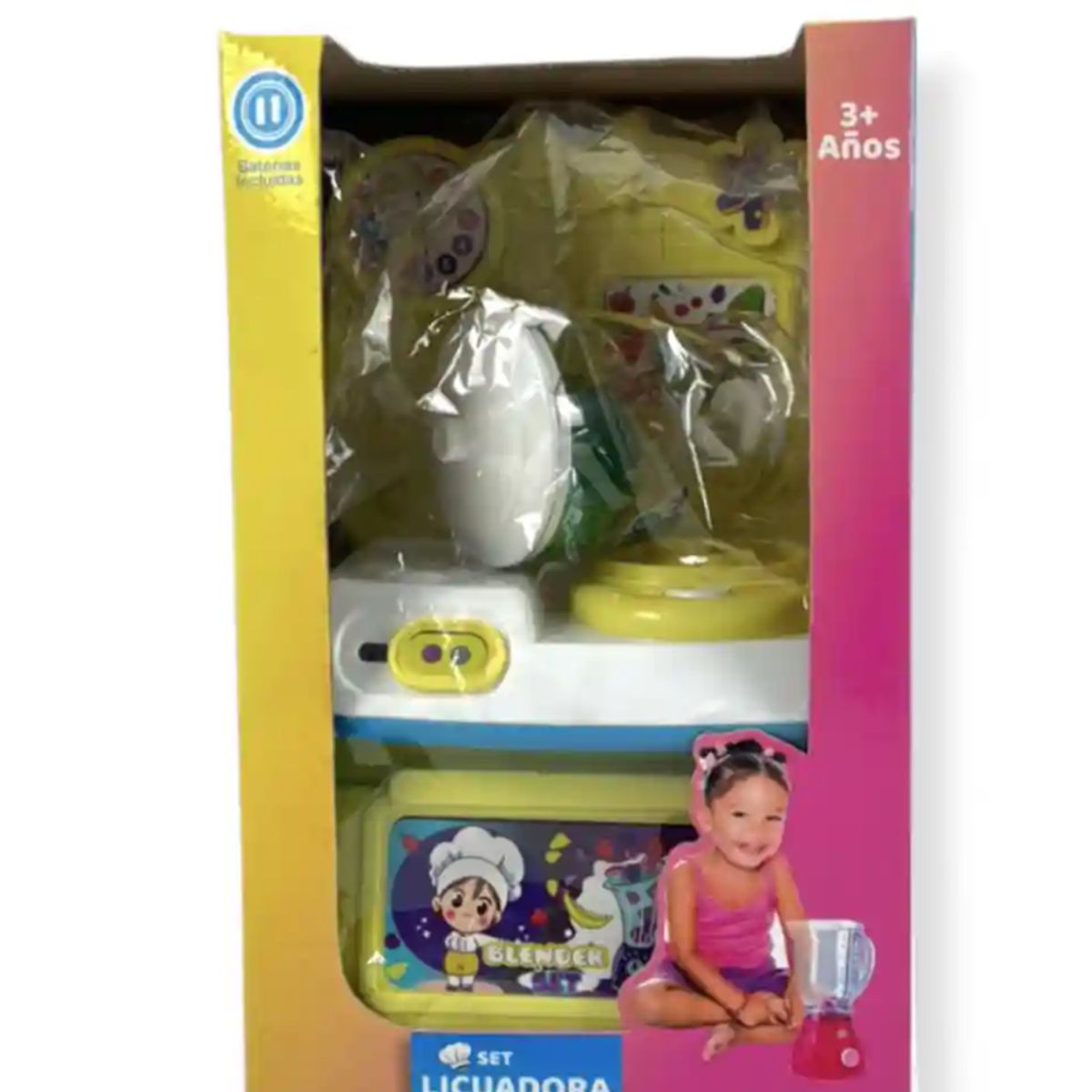 SWISSHOME - SET DE LICUADORA JUGUETE PARA NIÑAS +3 AÑOS