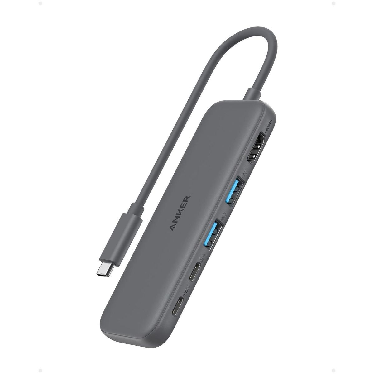 ANKER - Anker 332 Hub USB-C 5 en 1 HDMI 4K