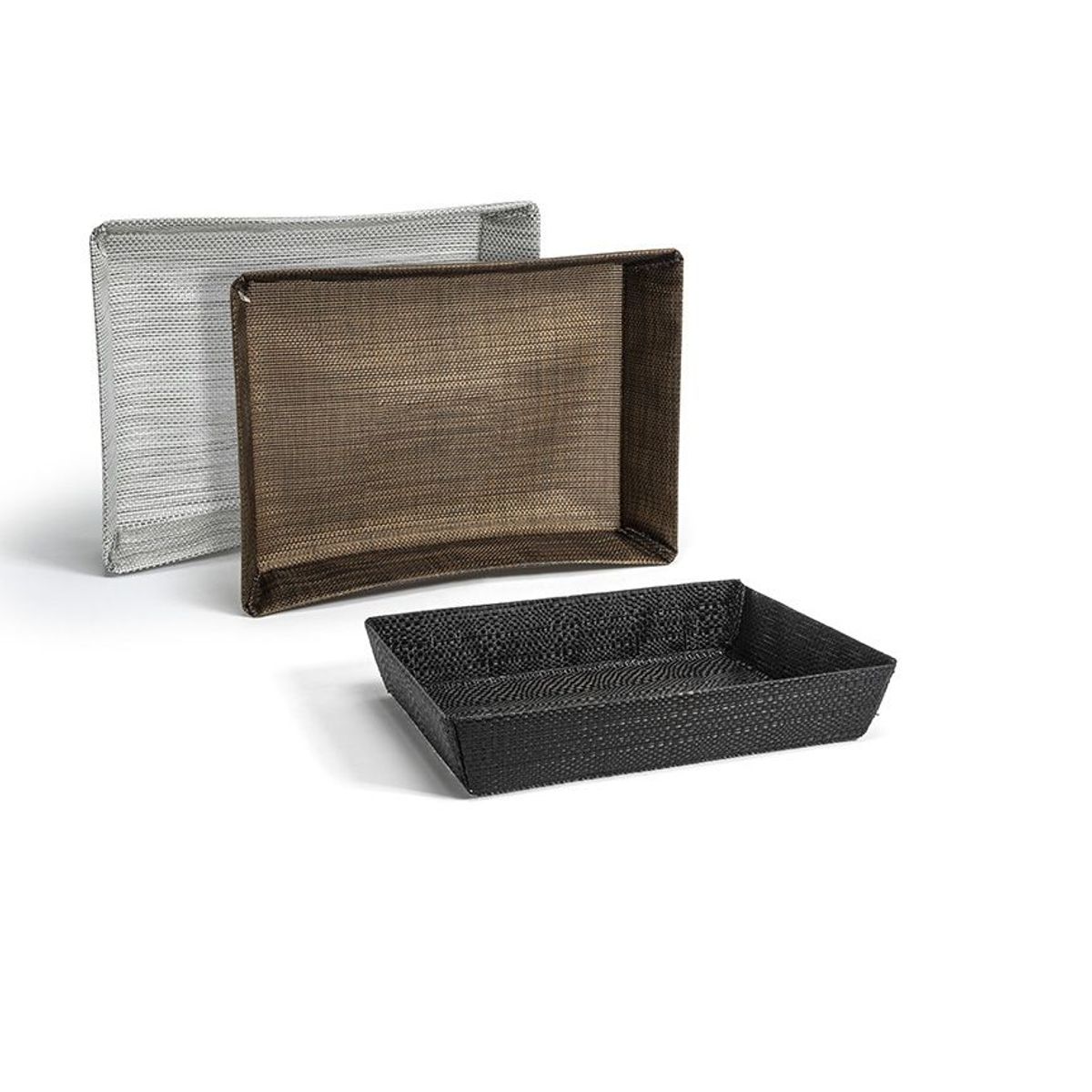 FOH - Cesta Metroweave® 11 x 8 - Tejido aleatorio paquete de 6 pcs