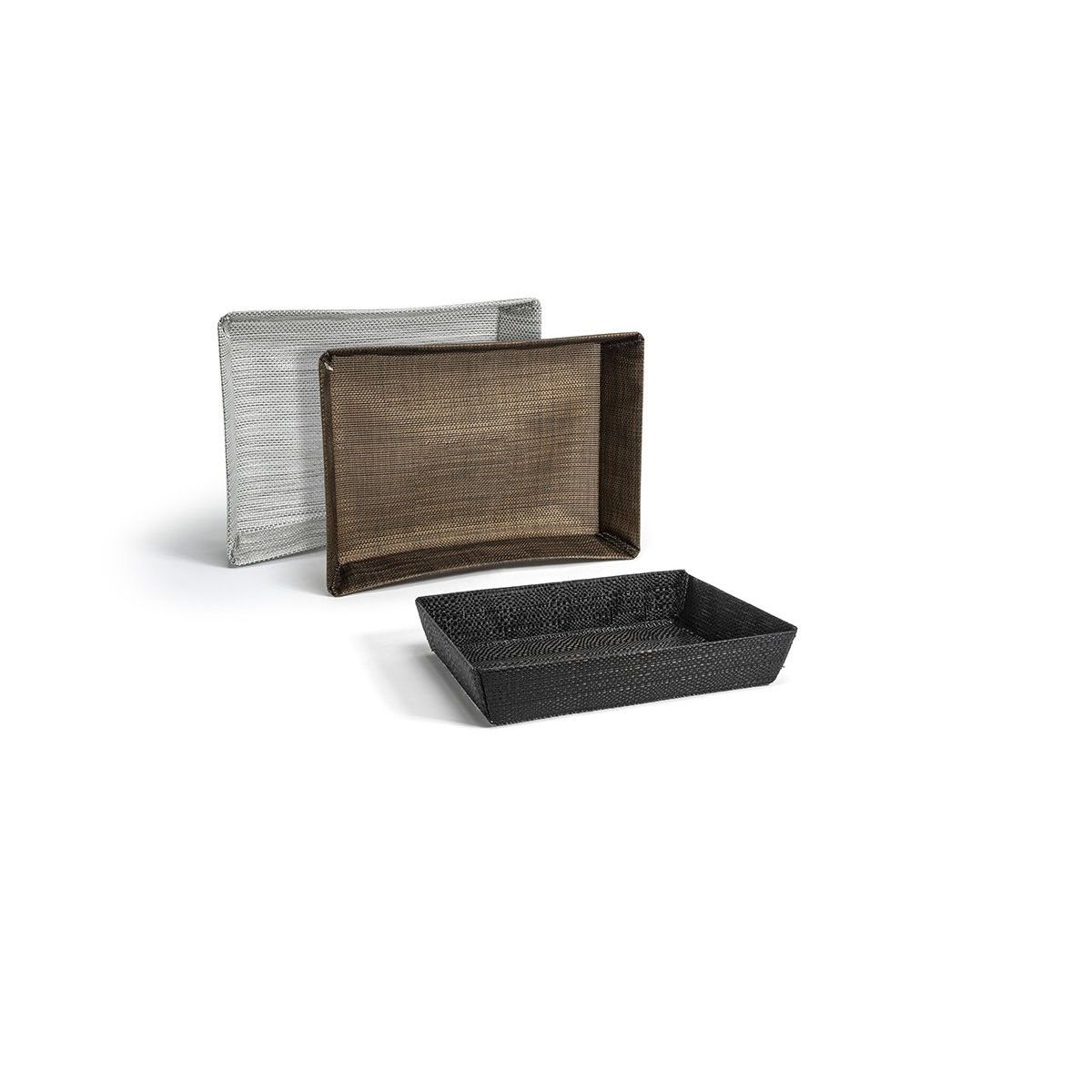 FOH - Cesta Metroweave® 11 x 8 - Tejido aleatorio paquete de 6 pcs