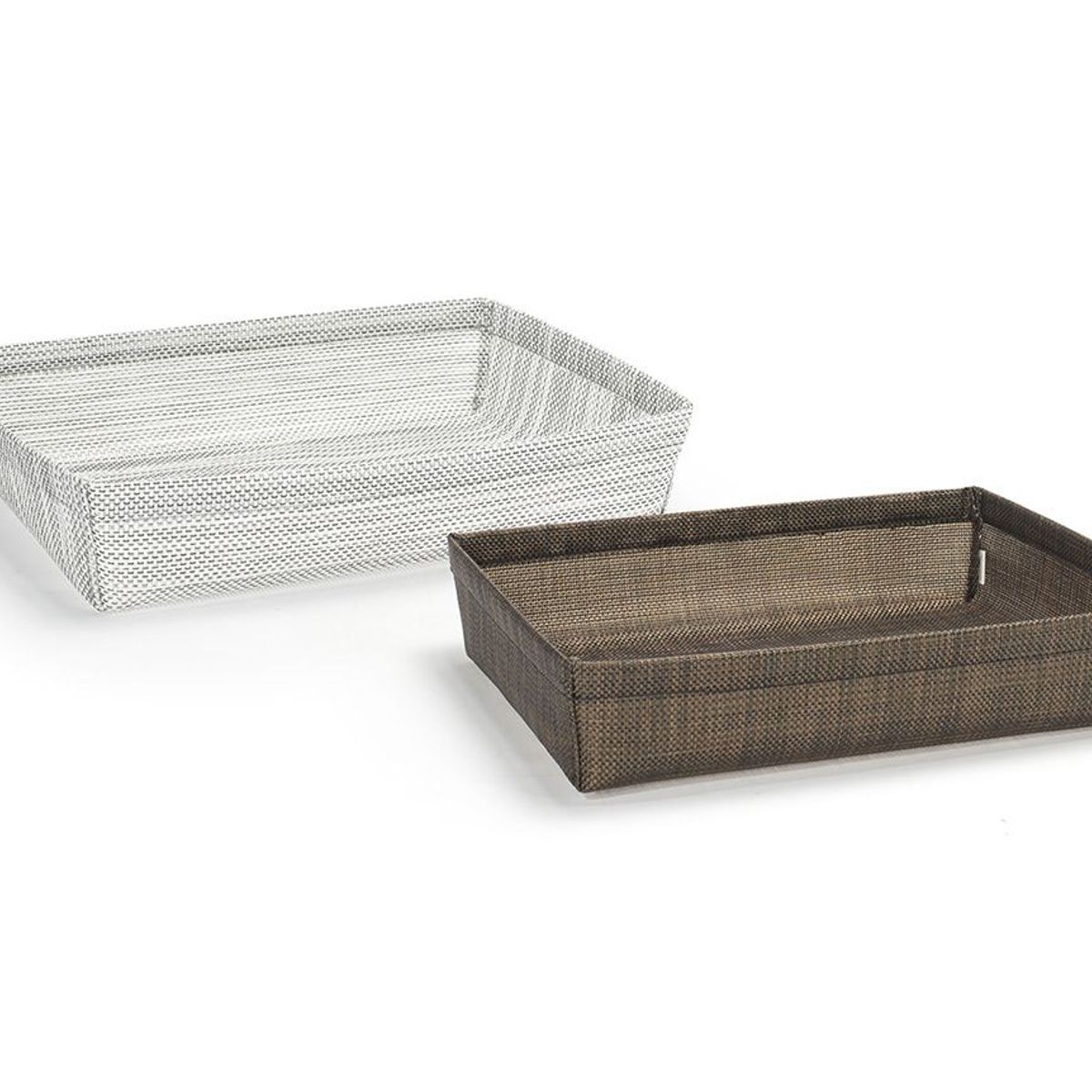 FOH - Cesta Housing Metroweave® 12 Tamaño - Poco Profundo - Pack de 4 pcs