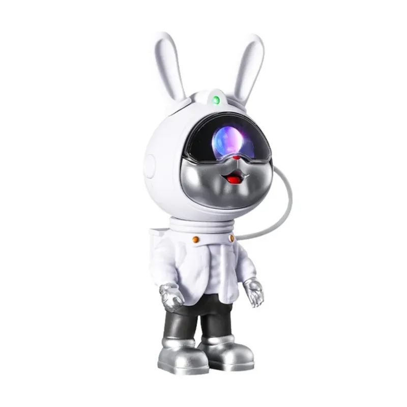 GENERICO - Lámpara De Proyección Led Conejo Astronauta JN2309 TM