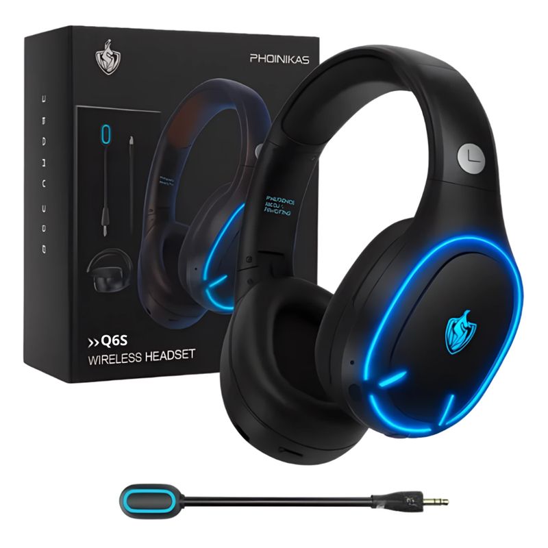 GENERICO - Audífonos Inalámbricos Bluetooth Gamer Con Micrófono Q6s