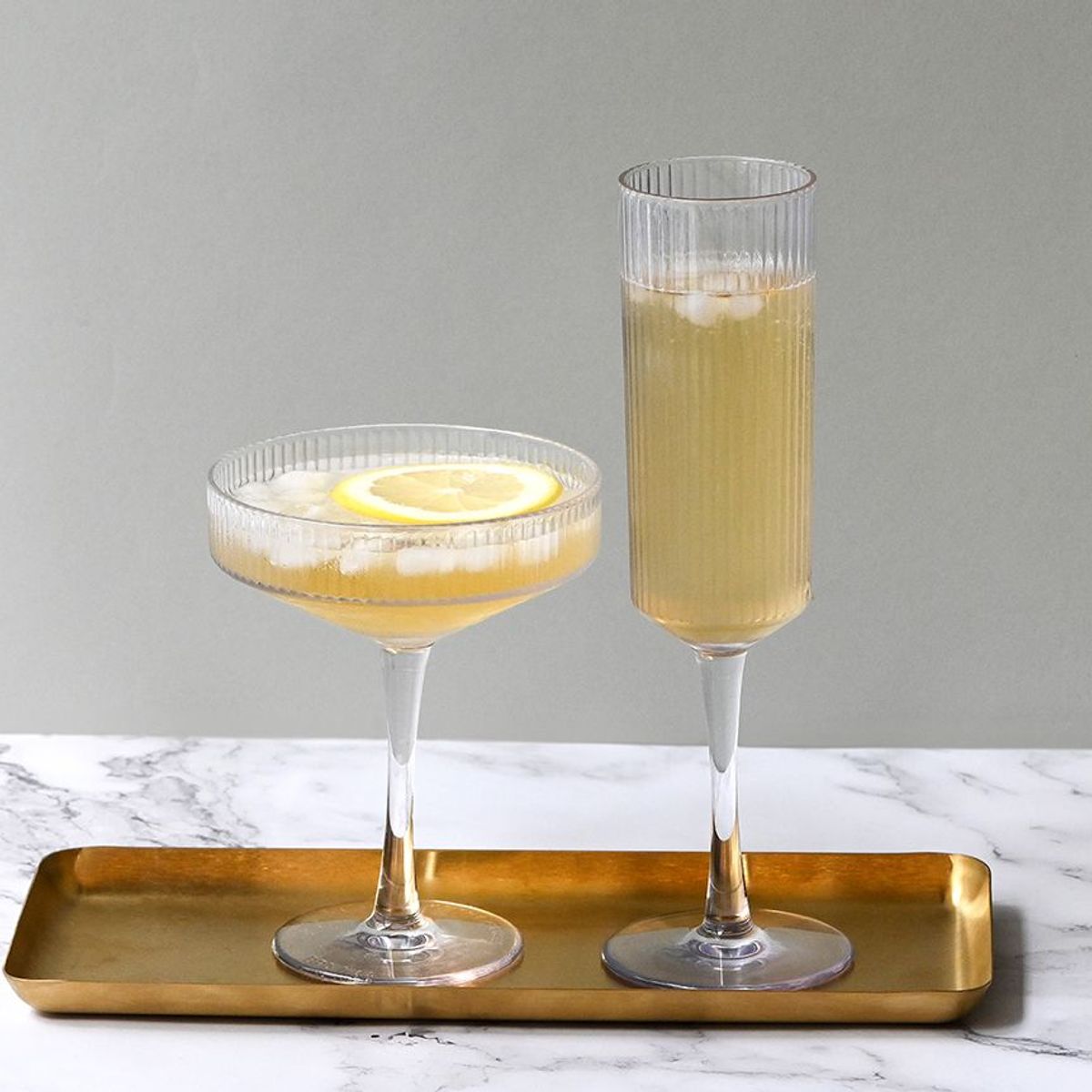 FOH - CopaChampán Gatsby™ 6 oz Pack de 12 piezas - Bebida Premium