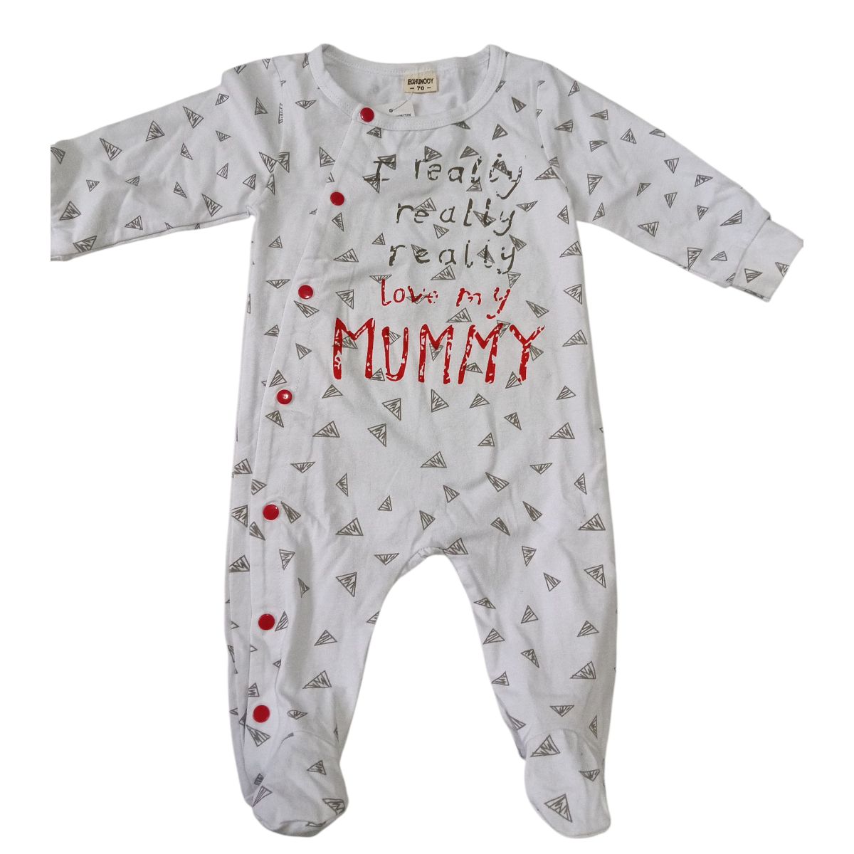 BABY MAS - PIJAMA  BEBE NIÑA NIÑO TL 3 A 6 MESES