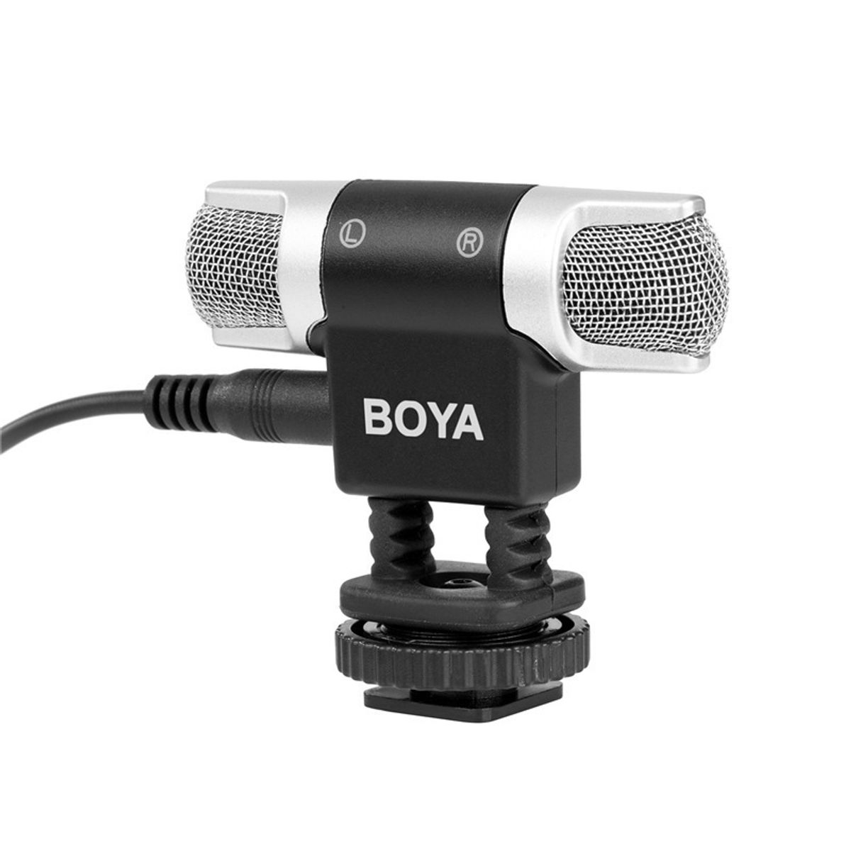 BOYA - Micrófono Boya By-mm3 Doble Cabeza Estéreo