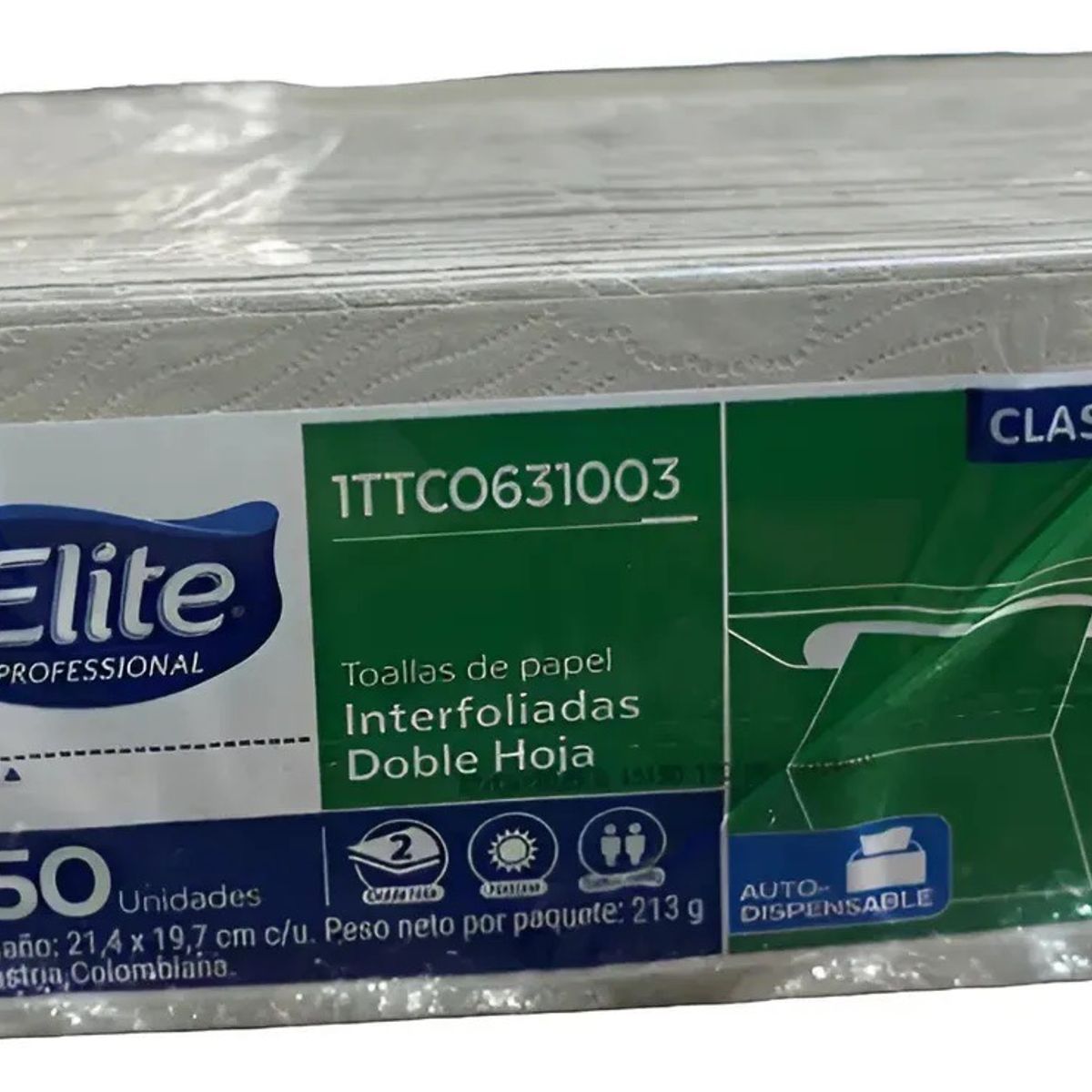ELITE - Toalla Para Manos En Z - Caja 24 Paquetes De 150 Hojas Elite