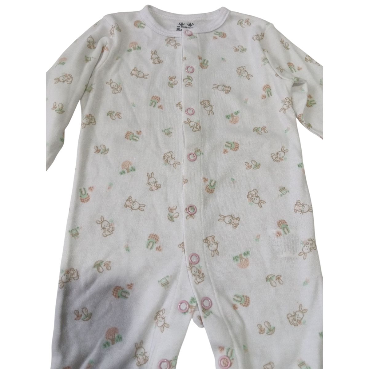 BABY MAS - PIJAMA MAMELUCO BEBE NIÑA  HORMA REDUCIDA