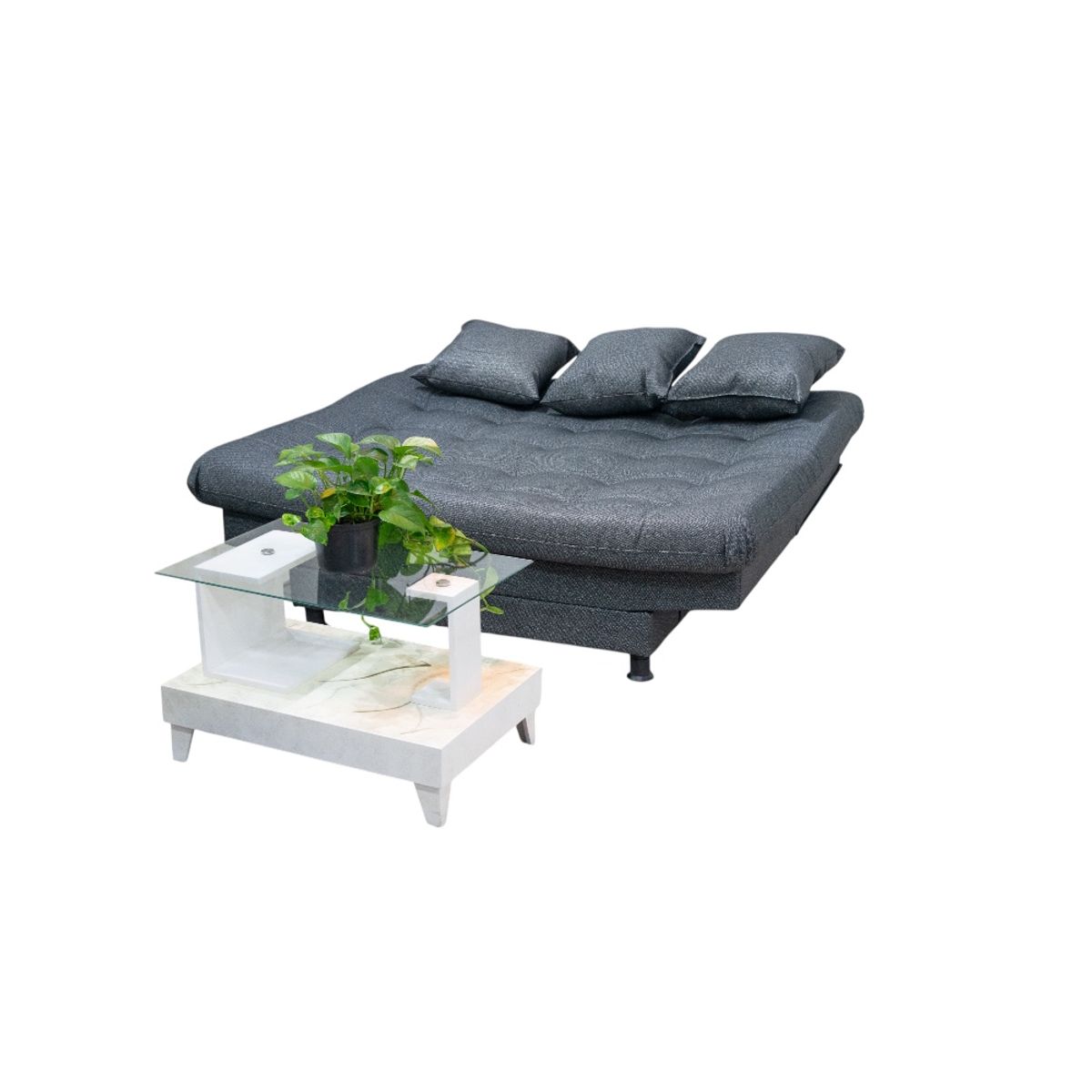 GENERICO - Sofa Click Clack Tradicional Pequeño