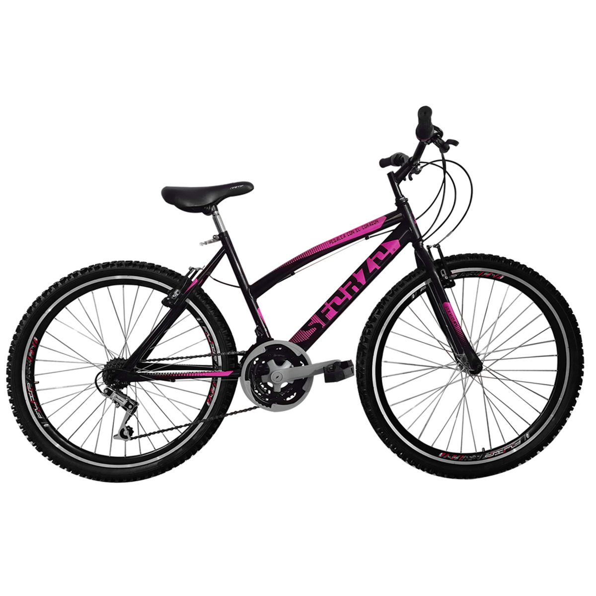 SFORZO - Bicicleta Niña Rin 24 18 Cambios Doble Pared