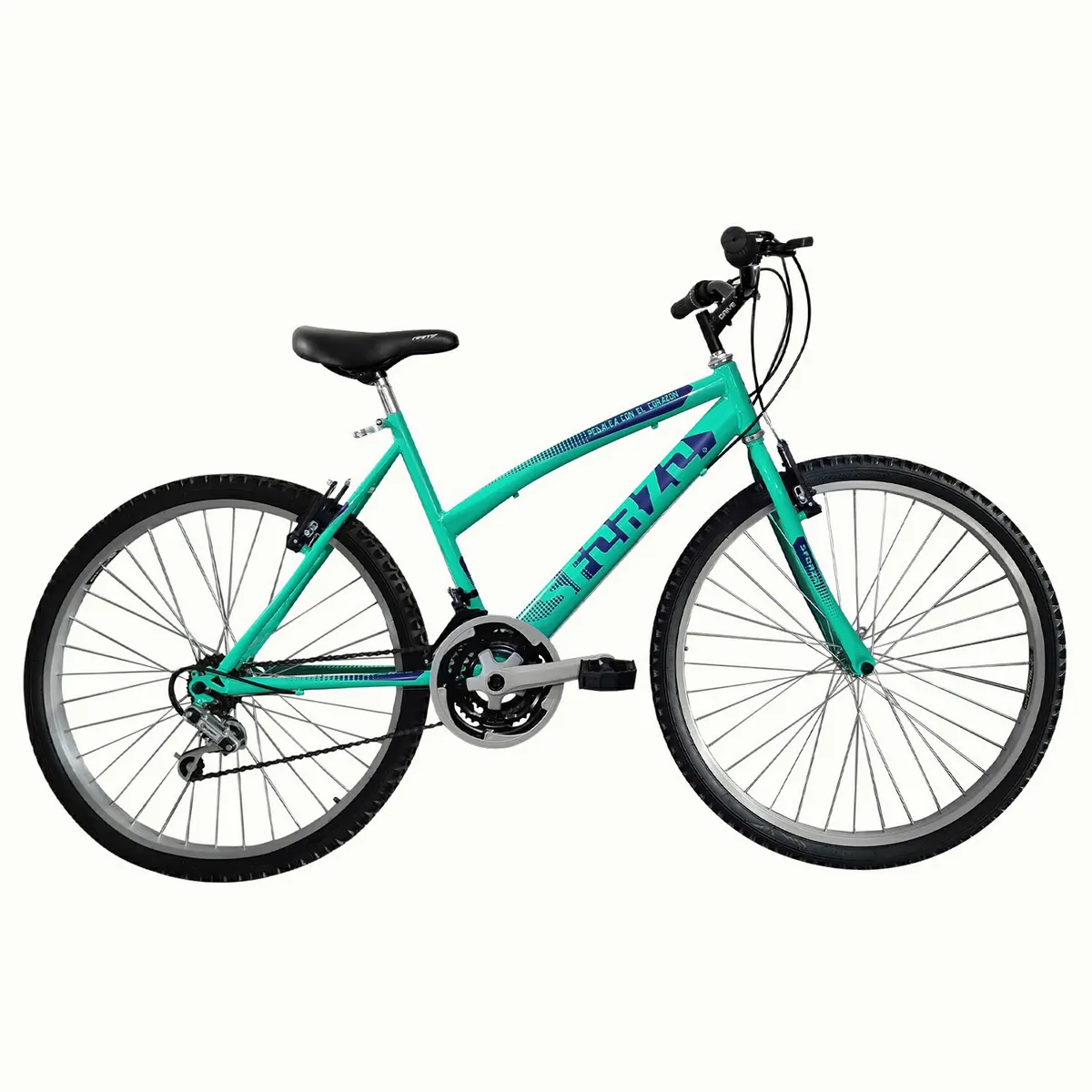 SFORZO - Bicicleta Niña Rin 24 En Aluminio 18 Cambios