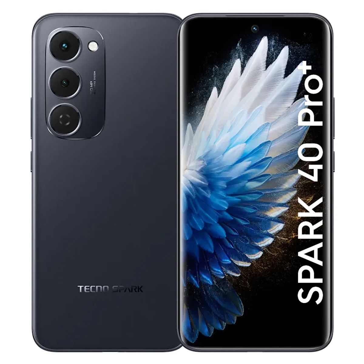 TECNO MOBILE - Celular Tecno Spark 40 PRO PLUS 256GB 8GB Negro