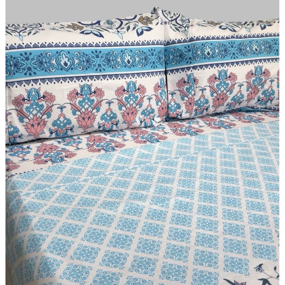 MAJESTIC IMPERIAL - Juego De Sabanas Majestic Cama Doble 200 Hilos, Súper Suave