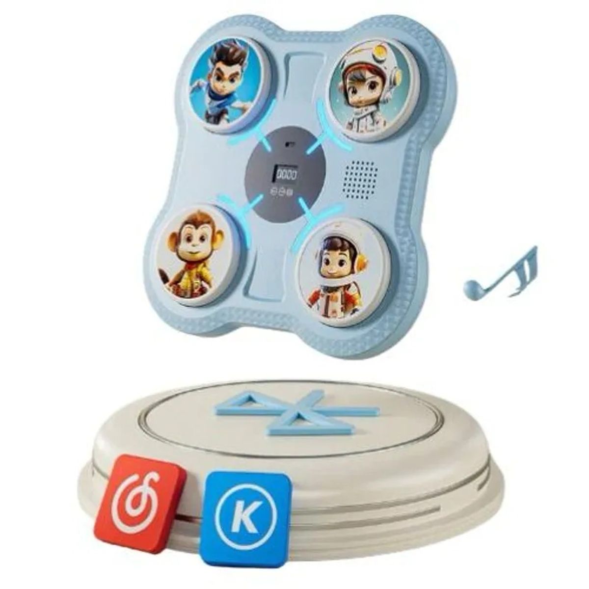 GENERICO - Máquina De Boxeo Musical Niños Led Diversión