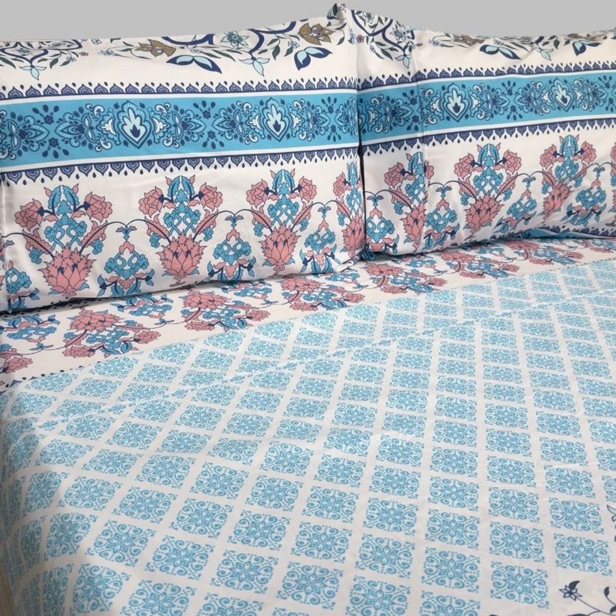 MAJESTIC IMPERIAL - Juego De Sabanas Majestic Cama King(2X2), 200 Hilos, Súper Suave