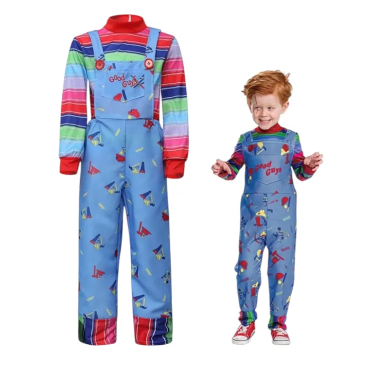 GENERICO - Disfraz Chucky Niño Para Halloween Talla xl