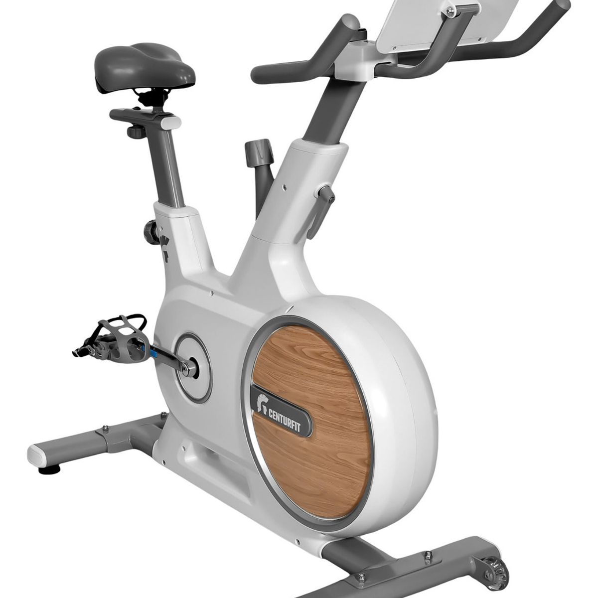 CENTURFIT - Bicicleta Spinning Resistencia Magnetica Estatica Blanca..