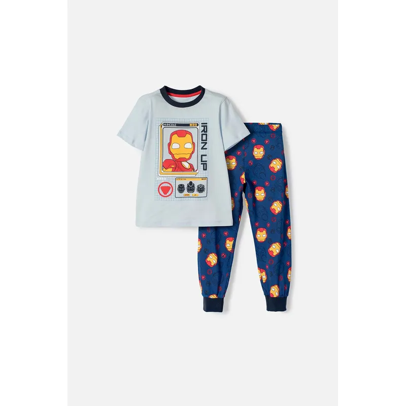 MARVEL - Pijama Ironman pantalón largo para niño