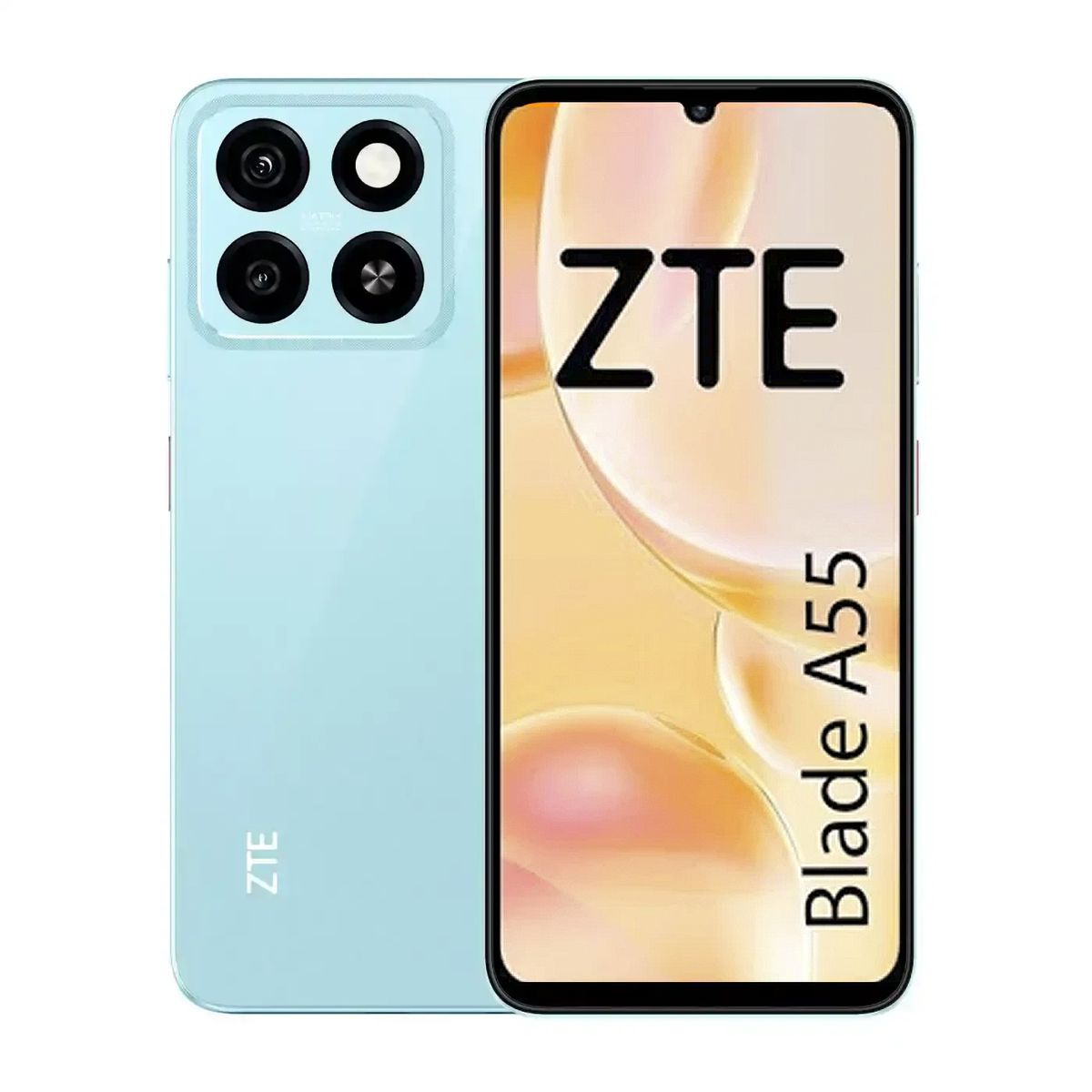 ZTE - Celular ZTE Blade A55 128GB 8GB RAM Azul
