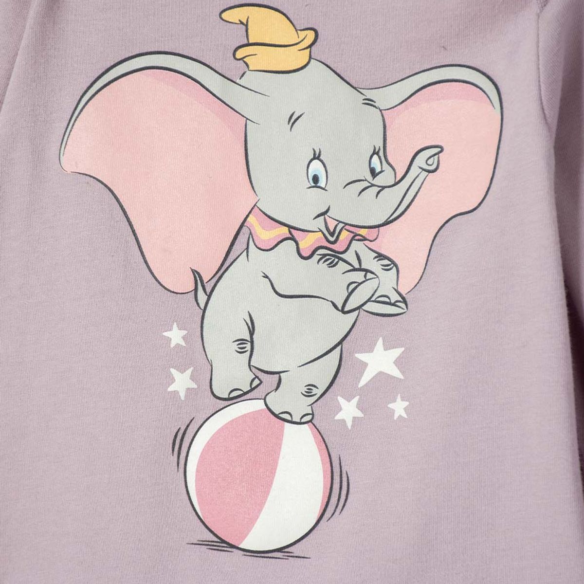 DISNEY - Pijama de Dumbo con pantalón largo multicolor para bebé niña