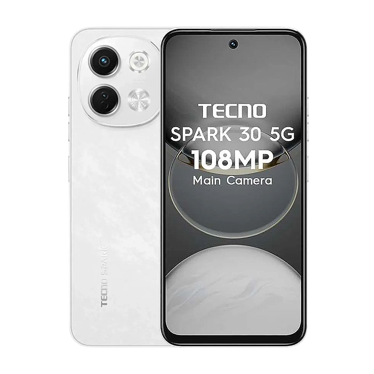 TECNO MOBILE - Celular Tecno Spark 30 5G 256GB 8GB Blanco
