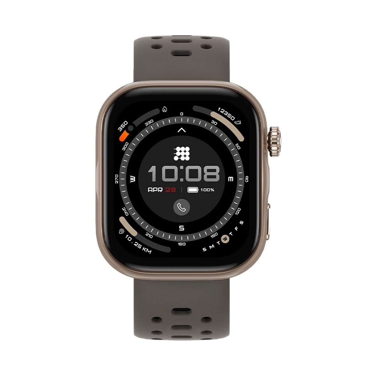 CUBITT - Smartwatch Reloj Inteligente Viva Pro 2 de 1.85 Pulgadas Cubitt Mocha Brown