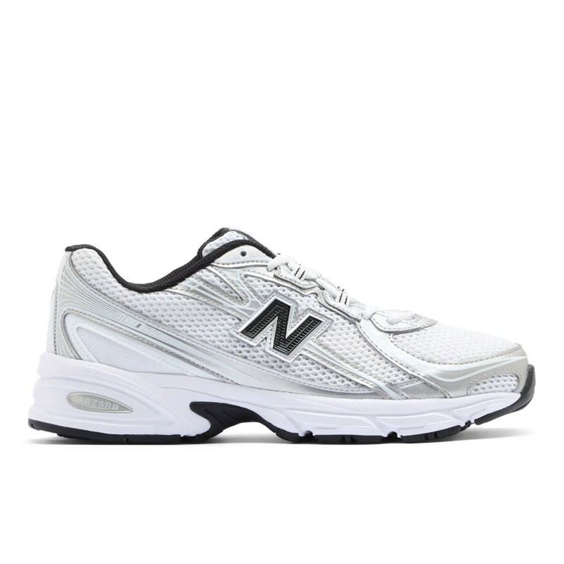 NEW BALANCE - Tenis Deportivos Marca New Balance Original 740 Blanco/Negro