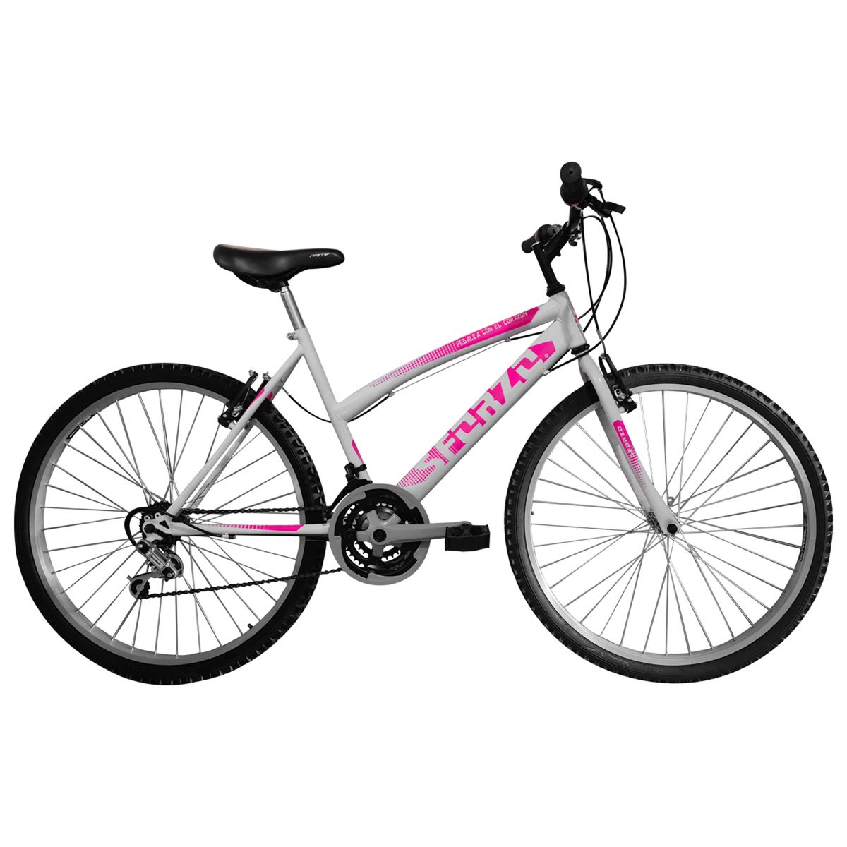SFORZO - Bicicleta Niña Rin 24 En Aluminio 18 Cambios
